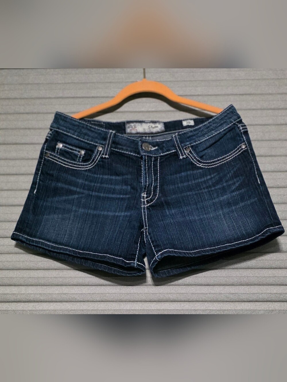 BKE STELLA Dark Wash Denim Womens Shorts